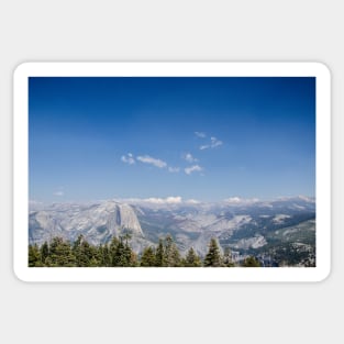 Yosemite Valley Overlook Sticker